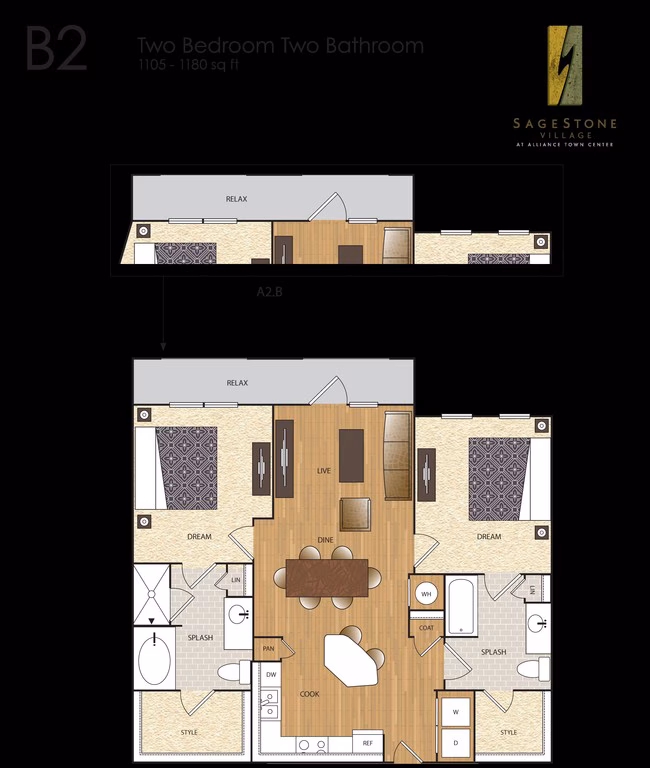 Unit 2305 2305 floor plan